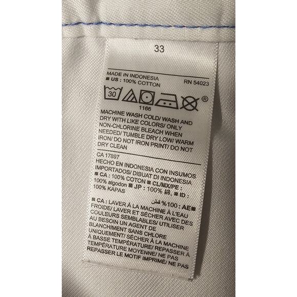 Old Navy Shorts Mens Size 33 Blue Ultimate Slim Mid Rise Pockets - Picture 6 of 8